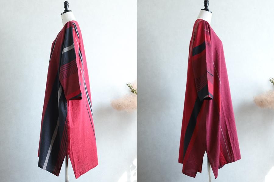 tamaki niime 玉木新雌 only one fuwa-T All V cotton 100