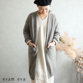 evam eva( )2019aw ߥ ⥫ / cashmere robe mocha V193K92