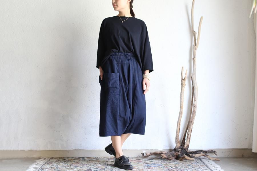 tamaki niime (タマキ ニイメ) 玉木新雌 basic wear tarun pants SHORT