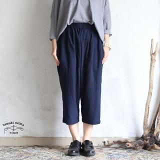 tamaki niime (ޥ ˥) ڿ basic wear luzu pants navy cotton 100% / 륺ѥ ͥӡ åȥ100%