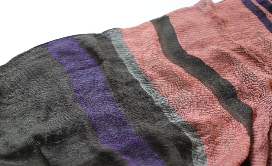 tamaki niime 玉木新雌 mocotton shawl MIDDLE 09 cotton100