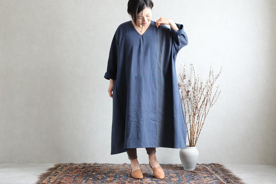 タマキニイメ　ふわTオール　ウールコットン　Ｖネック タマキニイメ ふわTオール ウールコットン Vネック tamaki