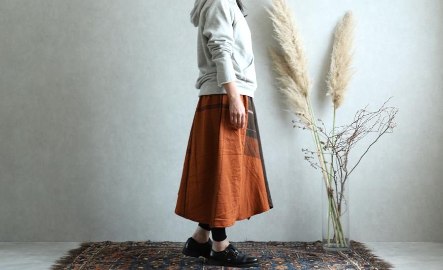 tamaki niime タマキ ニイメ 玉木新雌 only one chotan skirt wool