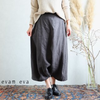 evam eva( )2019awۥ饤󥰥ͥ 륨ѥ ȡ󥰥졼 / sarrouel pants stone gray E193T102