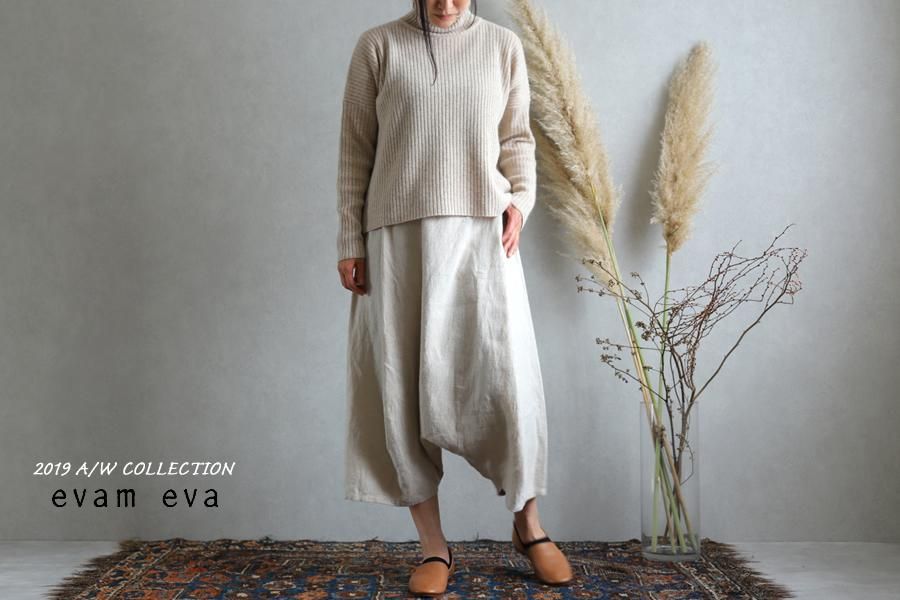 evam eva(エヴァム エヴァ)【2019aw新作】 ライジングリネン