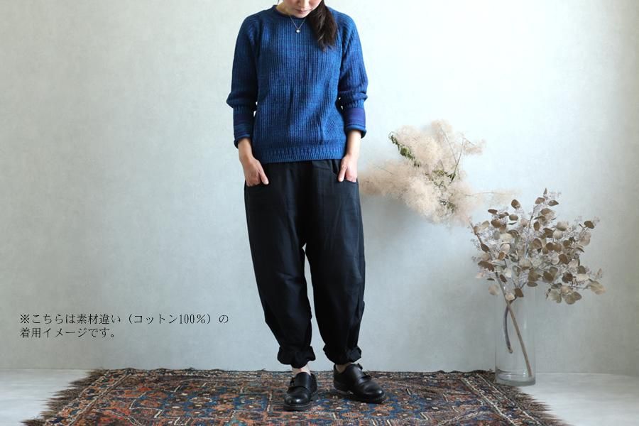 nica pants hoso wool｜tamaki niime 玉木新雌