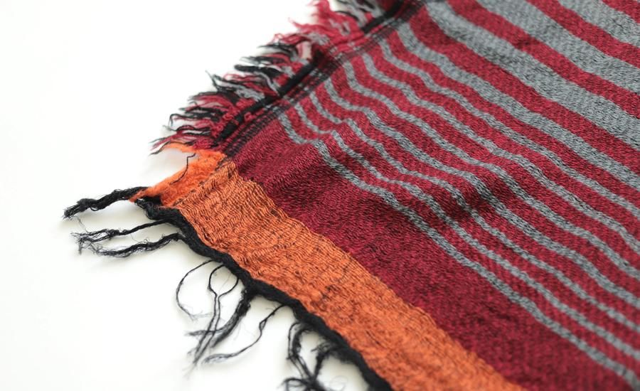 tamaki niime 玉木新雌 roots shawl wool middle RSM_W109