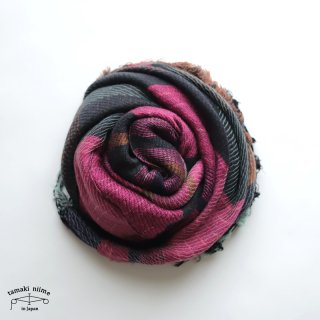 tamaki niime ڿ roots shawl wool middle RSM_W115/ 롼ĥ硼 70 åȥ30 ߥɥ륵