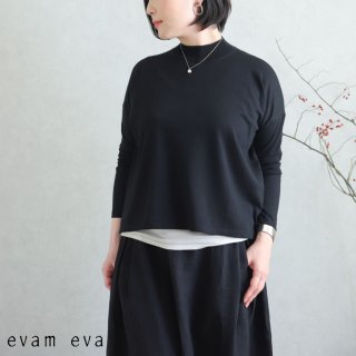 evam eva( )2020ss 饤󥰥䡼ץ륪С / raising yarn pullover sumi(98) E201K014