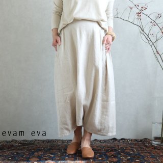 evam eva( ) vie2020ssۥɥå 륨ѥ / sarrouel pants antique white(04)  V201T903