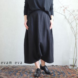 evam eva( ) vie2020ssۥɥå 륨ѥ / side tuck sarrouel pants black(90)  V201T903