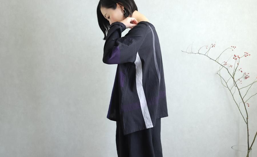 tamaki niime 玉木新雌 only one fuwa-T rag cotton 100% FTR_11