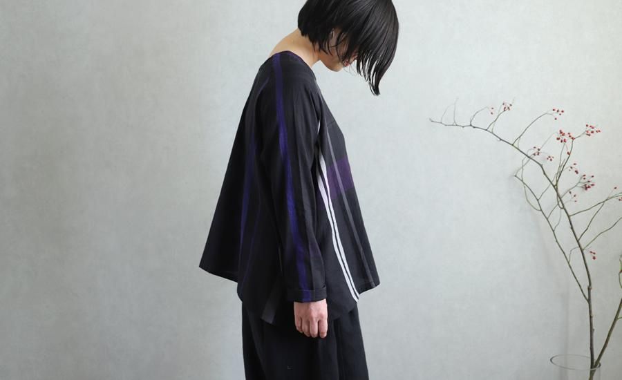 tamaki niime 玉木新雌 only one fuwa-T rag cotton 100% FTR_05