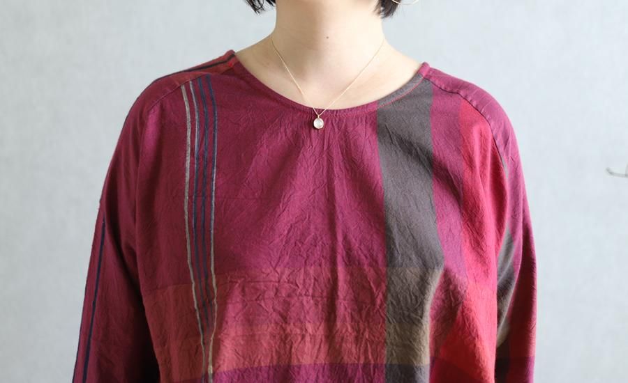 tamaki niime 玉木新雌 only one fuwa-T rag cotton 100% FTR_02