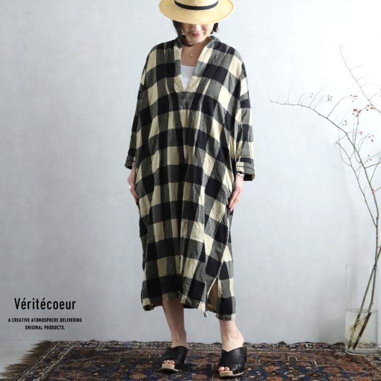 Veritecoeur(ヴェリテクール)【2020ss新作】ブロックチェック