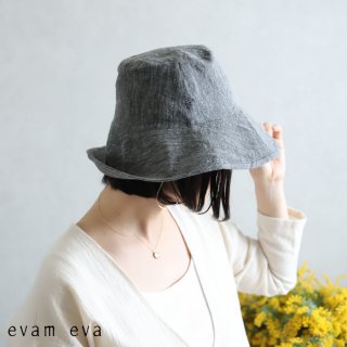 evam eva( ) ͥϥå / linen hat charcoal(89)  E201Z096