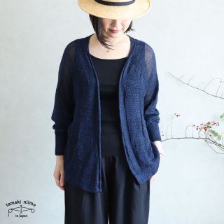 tamaki niime(タマキ ニイメ) 玉木新雌 only one あさ CA knit SHORT 03 麻カニット