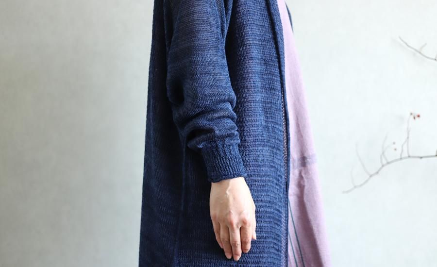 専用です！タマキニイメtamaki niimeCA knit ロング　麻カニット tamaki niime(タマキ ニイメ) 玉木新雌 only one あさ CA knit