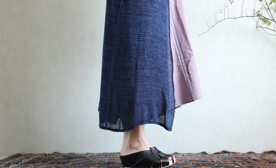 専用です！タマキニイメtamaki niimeCA knit ロング　麻カニット tamaki niime(タマキ ニイメ) 玉木新雌 only one あさ CA knit