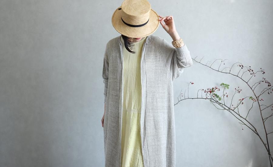 tamaki niime(タマキ ニイメ) 玉木新雌 only one あさ CA knit