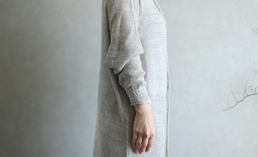 tamaki niime(タマキ ニイメ) 玉木新雌 only one あさ CA knit