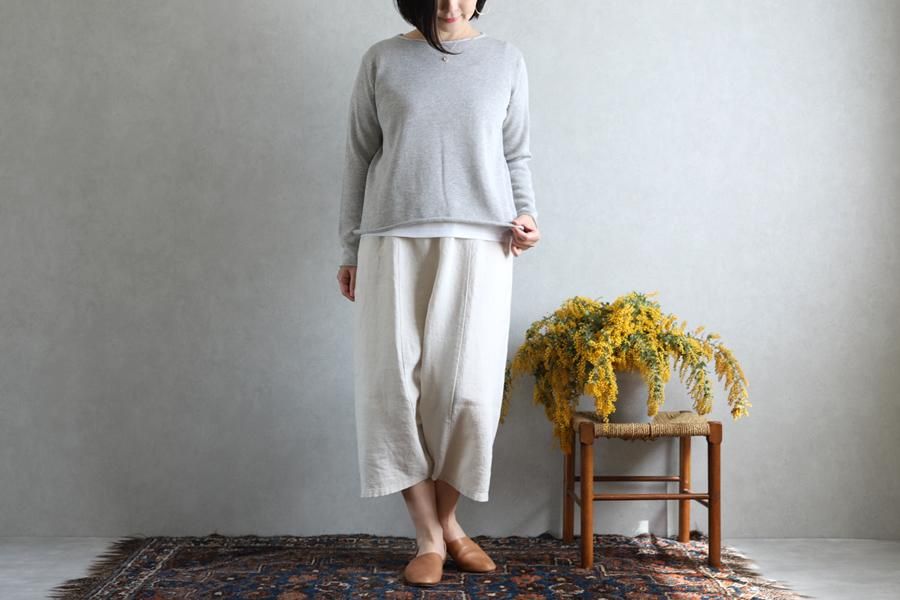 evam eva(エヴァム エヴァ)【2020ss新作】 ドライコットンプル