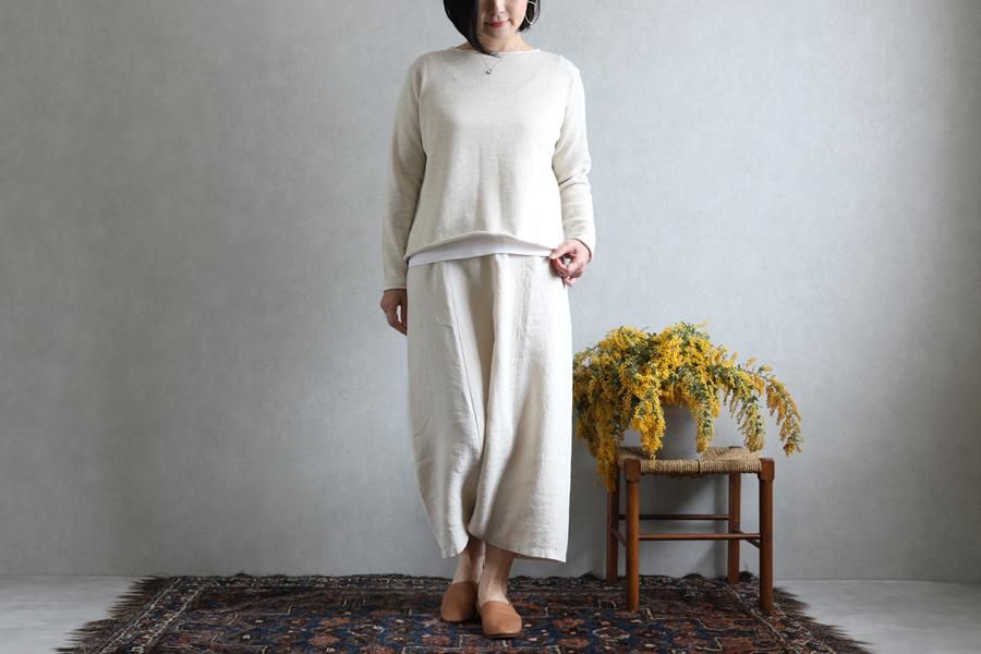 evam eva(エヴァム エヴァ)【2020ss新作】 ドライコットンプル