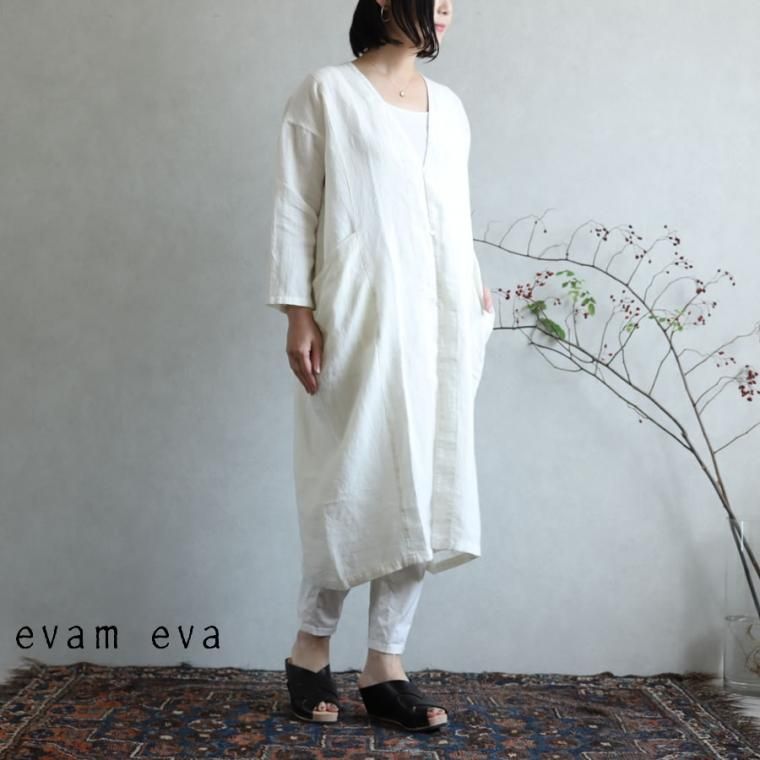 evam eva(エヴァム エヴァ)【2020ss新作】 リネン ドロップ