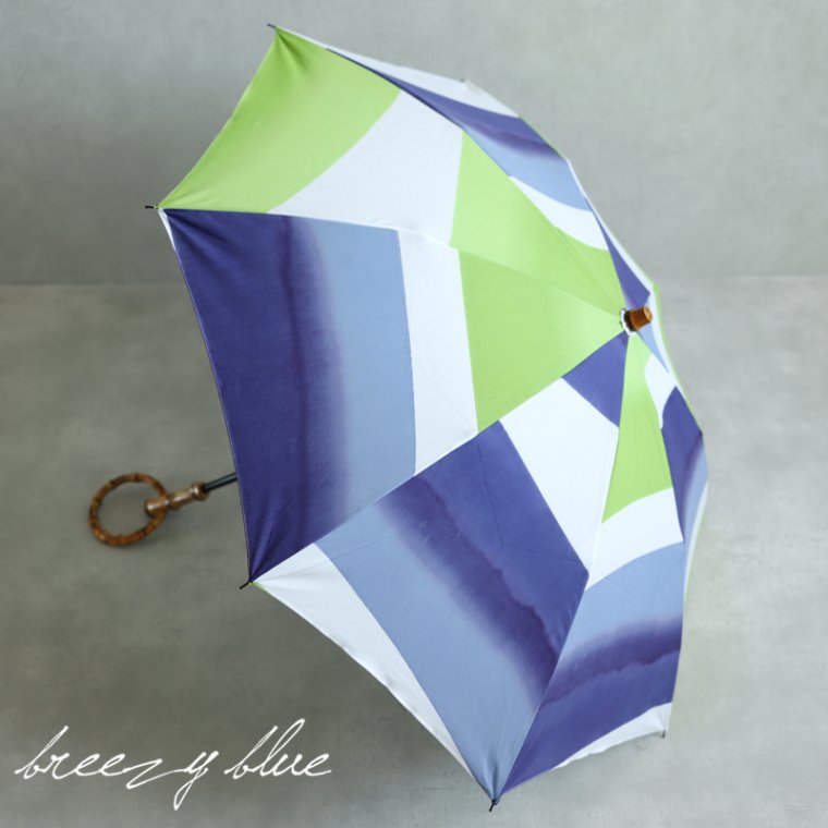 breezy blue ブリージーブルー 折りたたみ日傘 