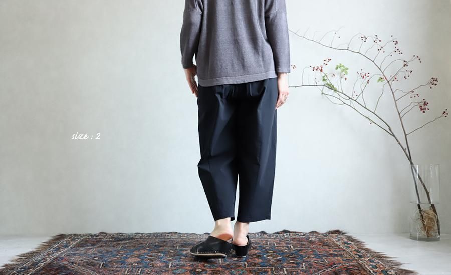evameva　 コットンシルク イージーパンツ evam eva cotton silk easy pants - SUSCON + RUSTIC HOUSE