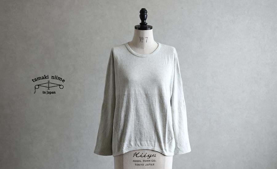 tamaki niime 玉木新雌 タマキニイメ maru T LONG SLEEVES(マル tamaki niime 玉木新雌 タマキニイメ maru T LONG SLEEVES(マル