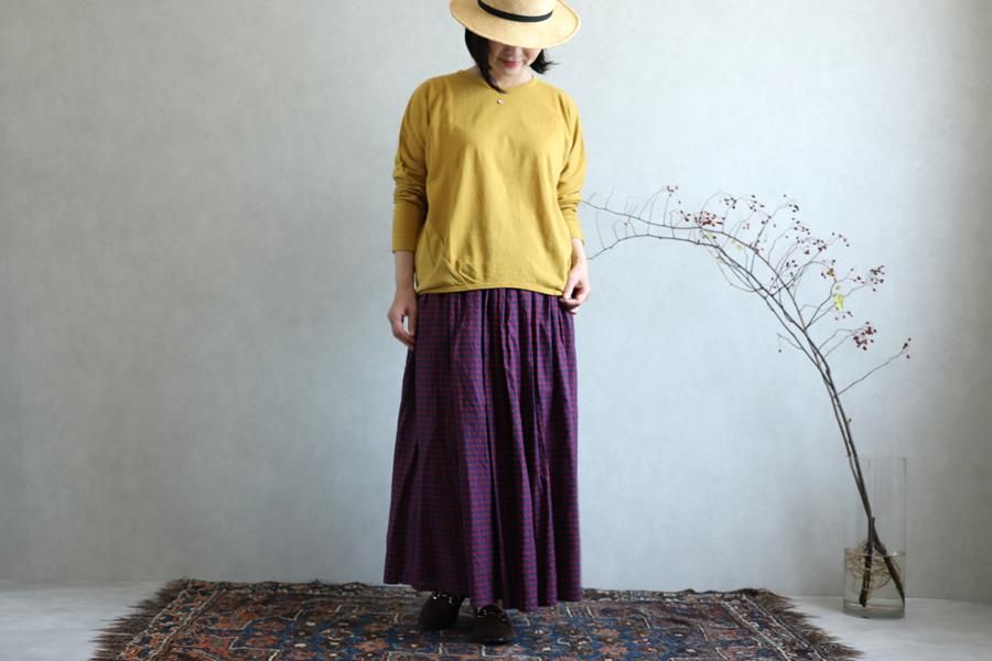 タマキニイメ玉木新雌マルTロングスリーブ tamaki niime(タマキ ニイメ) 玉木新雌 maru t LONG SLEEVES
