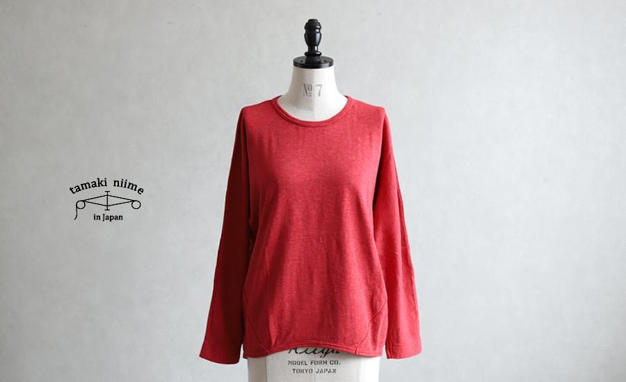 tamaki niime 玉木新雌 タマキニイメ maru T LONG SLEEVES(マル tamaki niime 玉木新雌 タマキニイメ maru T LONG SLEEVES(マル