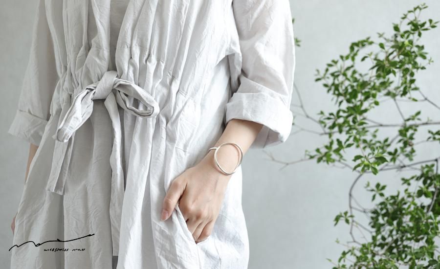 accessories mau アクセサリーマウ わっか シルバー バングル