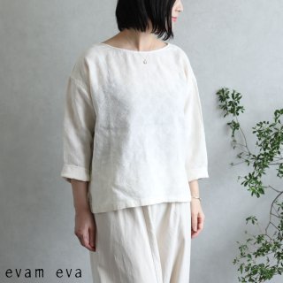 evam eva( )2020ss 㥬 ץ륪С / jacquard pullover ecru(11)  E201T177