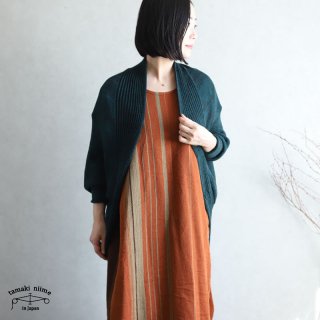 tamaki niime(タマキ ニイメ) 玉木新雌 CA knit レインボー 03 ウール / カニット ウール90％ コットン10%