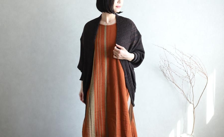 tamaki niime(タマキ ニイメ) 玉木新雌 CA knit レインボー 07