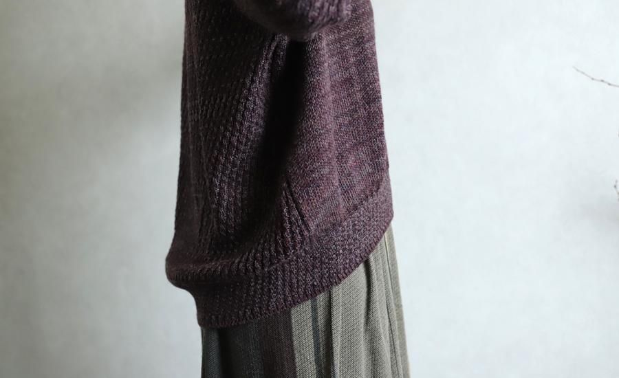 【訳あり】tamaki niime ウールPO Knit ミィラァクル　日本製 imgrc0112035469.jpg