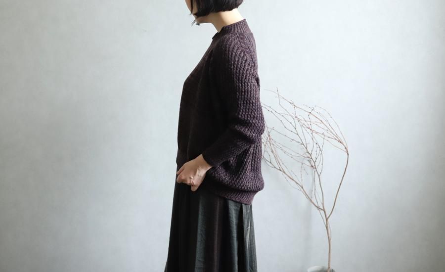 tamaki niime(タマキ ニイメ) 玉木新雌 only one PO knit