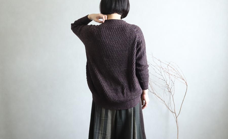 tamaki niime(タマキ ニイメ) 玉木新雌 only one PO knit