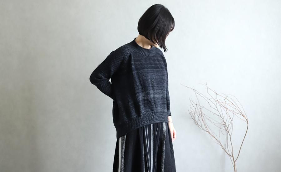 tamaki niime(タマキ ニイメ) 玉木新雌 only one PO knit