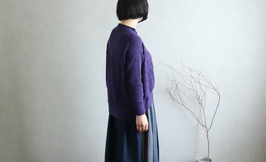 tamaki niime(タマキ ニイメ) 玉木新雌 only one PO knit