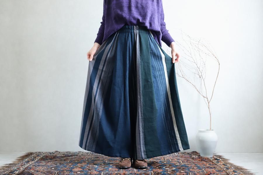 tamaki niime(タマキ ニイメ) 玉木新雌 wide pants LONG wool70
