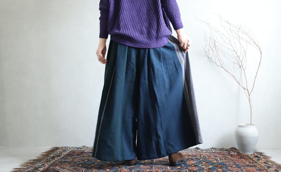 tamaki niime basic pants リネン70%コットン30% tamaki niime basic pants リネン70%コットン30% - メルカリ