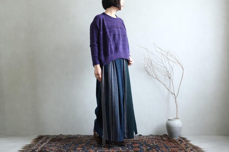 tamaki niime(タマキ ニイメ) 玉木新雌 wide pants LONG wool70