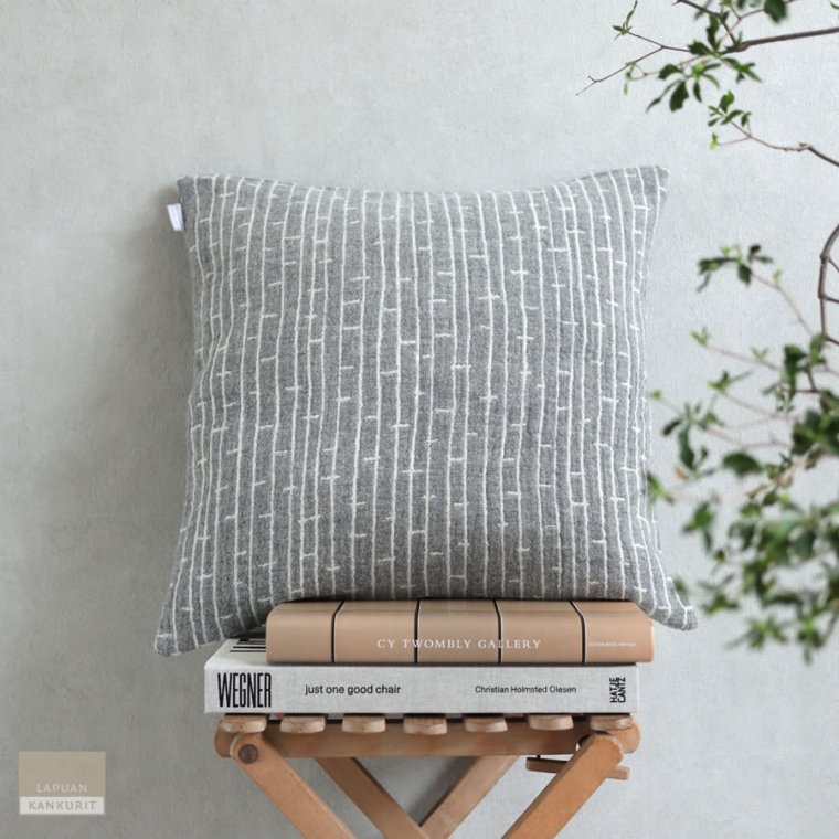 LAPUAN KANKURIT ラプアン・カンクリ METSA cushion cover light grey / クッションカバー -lizm