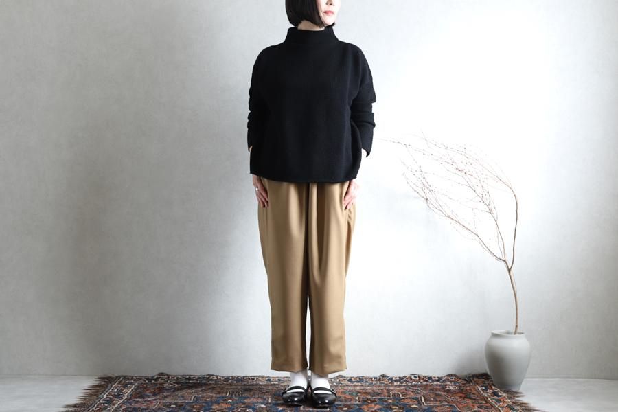 evam eva(エヴァム エヴァ) 【2020aw新作】ウールアンゴラ ハイネック