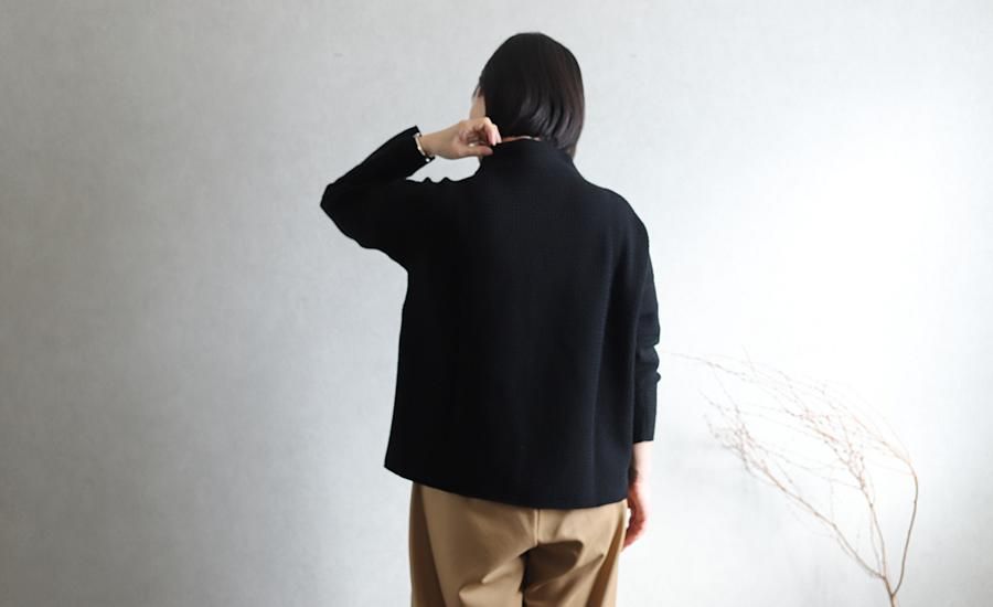 evam eva(エヴァム エヴァ) 【2020aw新作】ウールアンゴラ ハイネック