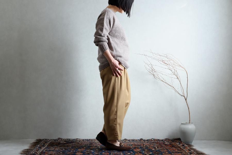 Veritecoeur(ヴェリテクール)【2020AW新作】手編みクルーネック