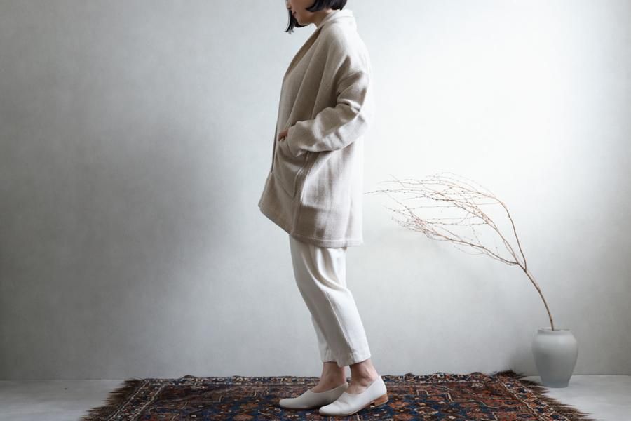 evam eva(エヴァム エヴァ) 【2020aw新作】ショートローブ コート